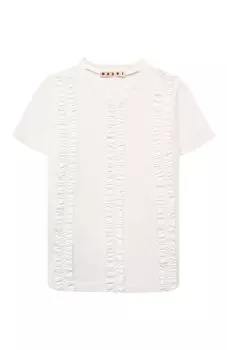 Хлопковая футболка Marni
