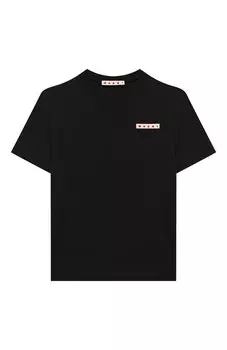 Хлопковая футболка Marni