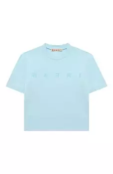Хлопковая футболка Marni