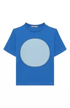 Хлопковая футболка Marni