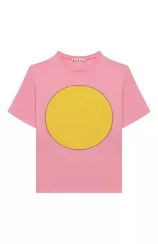 Хлопковая футболка Marni