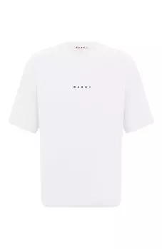 Хлопковая футболка Marni