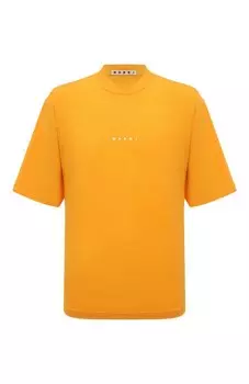 Хлопковая футболка Marni