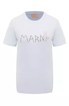 Хлопковая футболка Marni