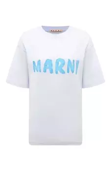 Хлопковая футболка Marni