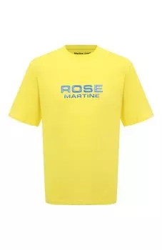 Хлопковая футболка Martine Rose