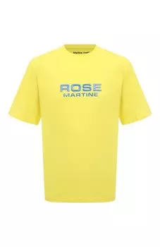 Хлопковая футболка Martine Rose