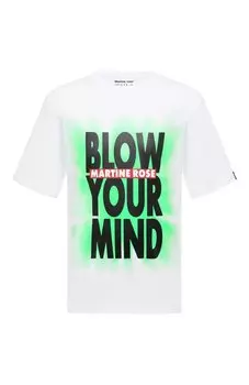 Хлопковая футболка Martine Rose