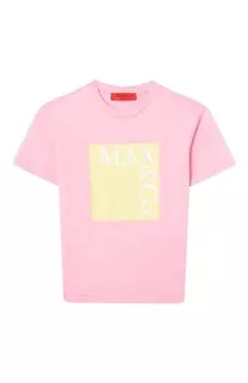 Хлопковая футболка Max&Co