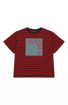 Хлопковая футболка Max&Co