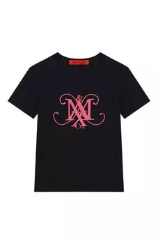 Хлопковая футболка Max&Co