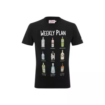 Хлопковая футболка MC2 Saint Barth