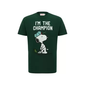 Хлопковая футболка MC2 Saint Barth