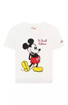 Хлопковая футболка MC2 Saint Barth