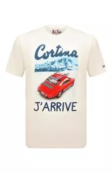 Хлопковая футболка MC2 Saint Barth