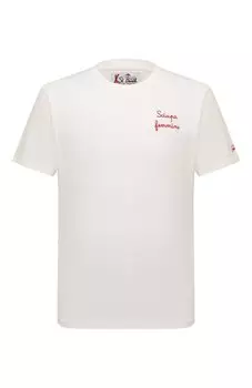 Хлопковая футболка MC2 Saint Barth