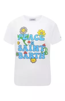 Хлопковая футболка MC2 Saint Barth