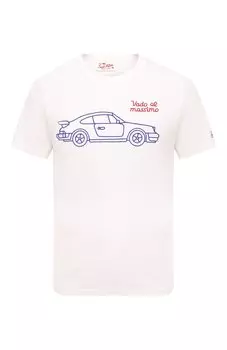 Хлопковая футболка MC2 Saint Barth