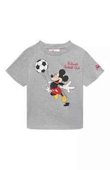 Хлопковая футболка MC2 Saint Barth