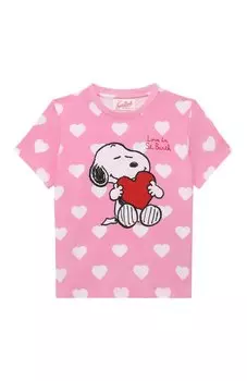 Хлопковая футболка MC2 Saint Barth