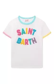 Хлопковая футболка MC2 Saint Barth
