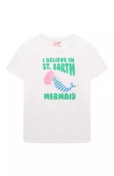 Хлопковая футболка MC2 Saint Barth