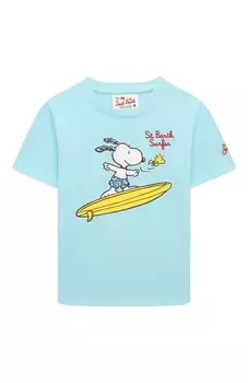 Хлопковая футболка MC2 Saint Barth