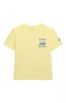 Хлопковая футболка MC2 Saint Barth