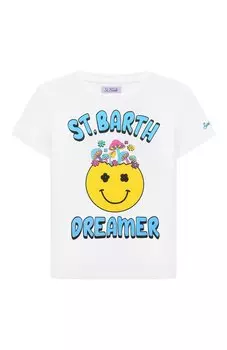 Хлопковая футболка MC2 Saint Barth