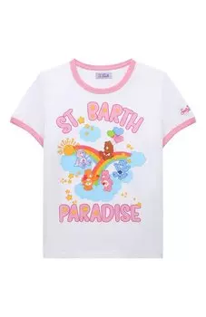 Хлопковая футболка MC2 Saint Barth