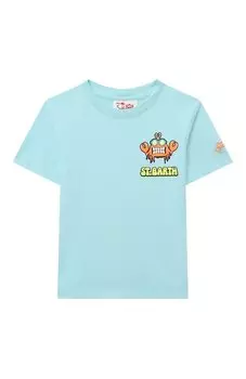 Хлопковая футболка MC2 Saint Barth