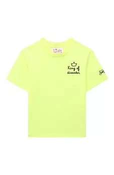 Хлопковая футболка MC2 Saint Barth