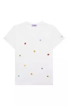 Хлопковая футболка MC2 Saint Barth