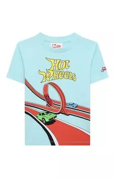 Хлопковая футболка MC2 Saint Barth