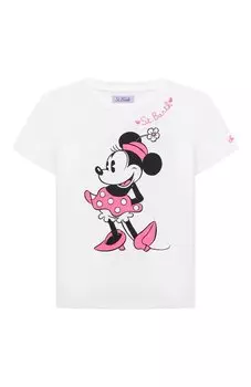 Хлопковая футболка MC2 Saint Barth