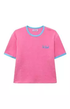 Хлопковая футболка MC2 Saint Barth