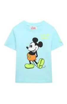 Хлопковая футболка MC2 Saint Barth