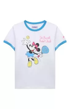 Хлопковая футболка MC2 Saint Barth