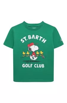Хлопковая футболка MC2 Saint Barth