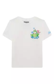 Хлопковая футболка MC2 Saint Barth