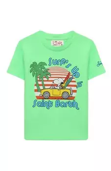 Хлопковая футболка MC2 Saint Barth