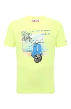 Хлопковая футболка MC2 Saint Barth