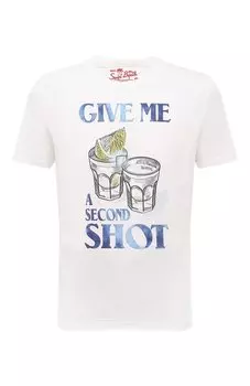 Хлопковая футболка MC2 Saint Barth