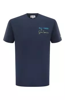 Хлопковая футболка MC2 Saint Barth