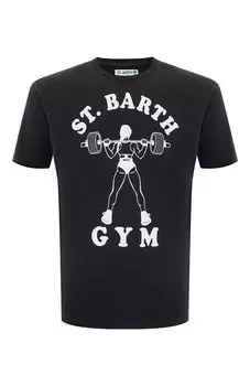 Хлопковая футболка MC2 Saint Barth
