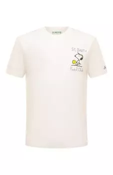 Хлопковая футболка MC2 Saint Barth