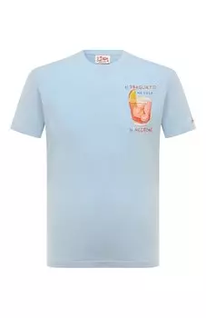 Хлопковая футболка MC2 Saint Barth
