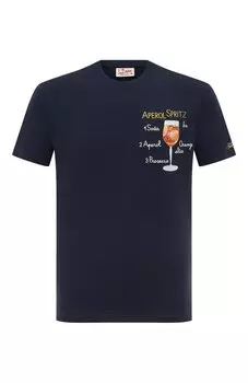 Хлопковая футболка MC2 Saint Barth