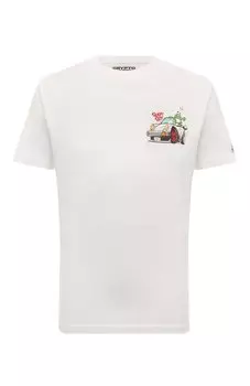 Хлопковая футболка MC2 Saint Barth