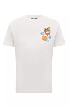 Хлопковая футболка MC2 Saint Barth